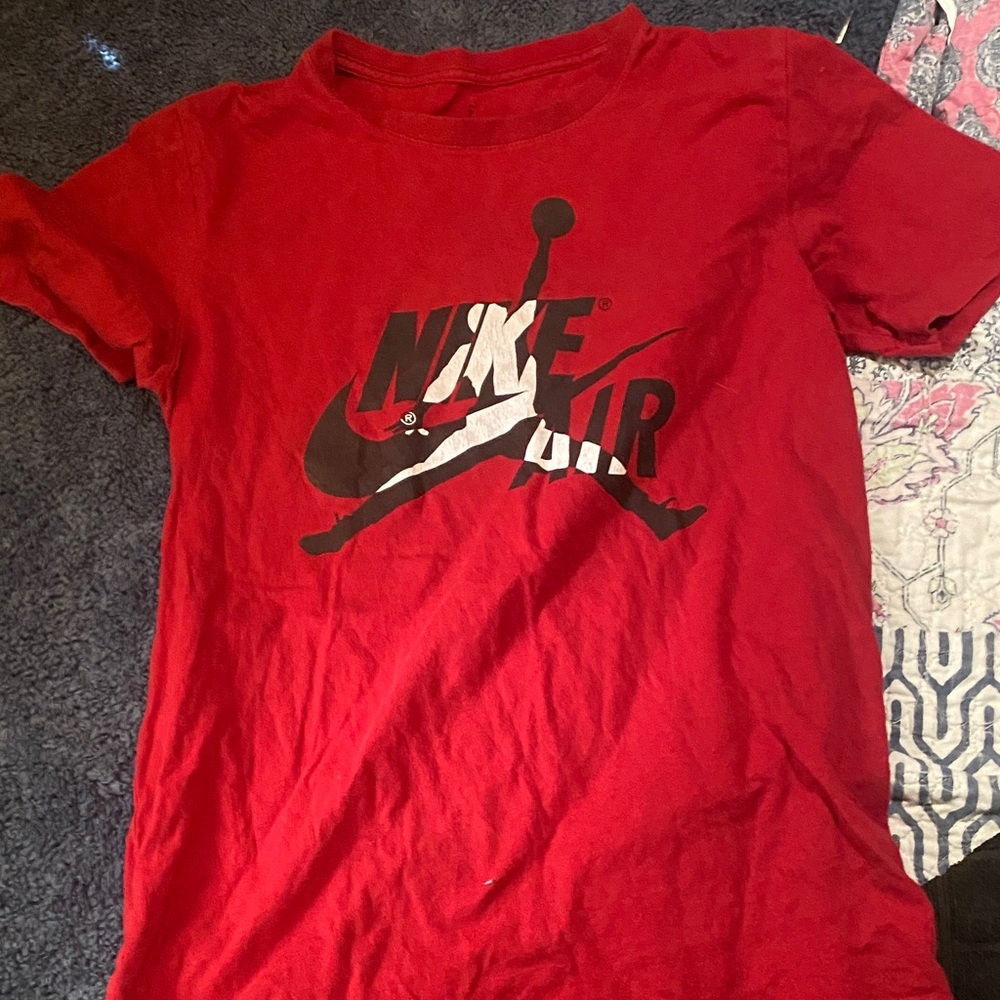 Nike Air Red Graphic Tee